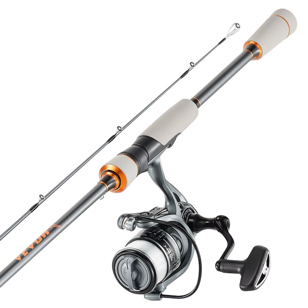 Fishing Rod Combo - Carbon Fiber Bass Fishing Pole Combo