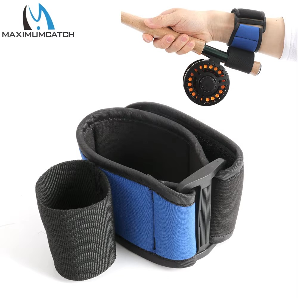 Fishing Rod Casting - MAXCATCH Neoprene Fishing Wrist Support Casting