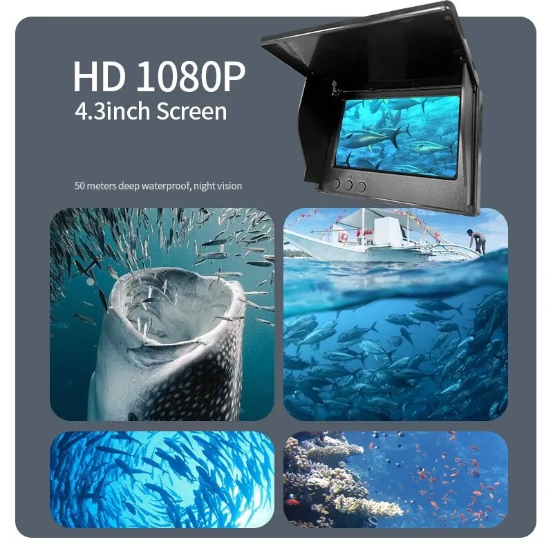4.3 Inch Video Fishing Rod Kit - Fishing Rod Ice 评论和价格