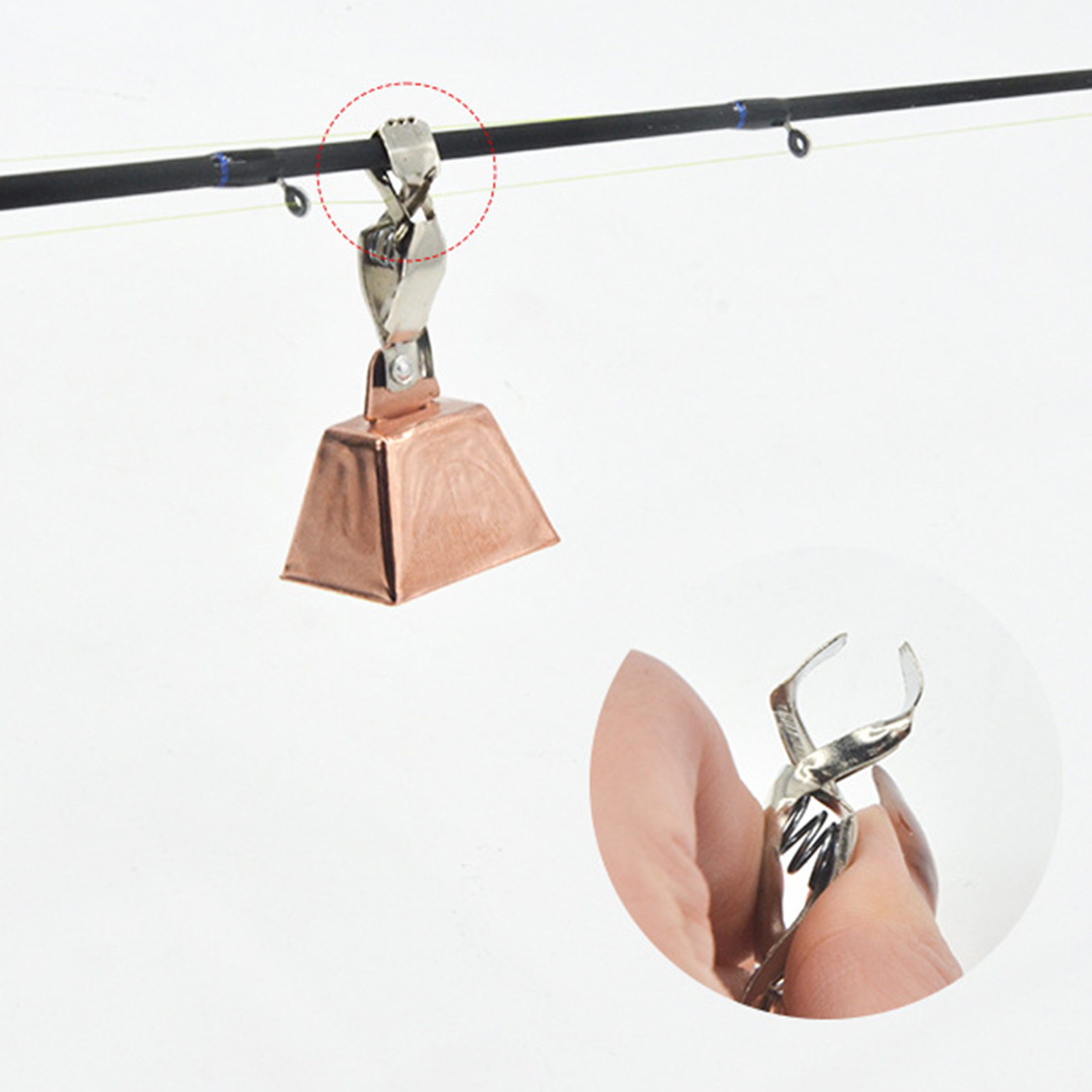 Fishing Bell Alarm Stainless S - Fishing Rod Casting 评论和价格
