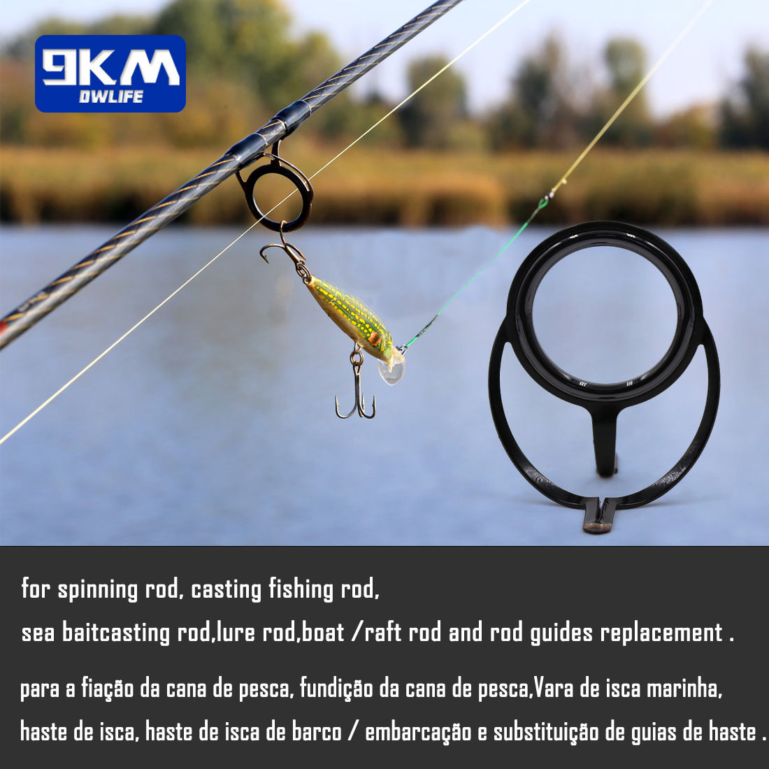 Fishing Rod Repair Kit Spinnin - Fishing Rod Casting 评论和价格