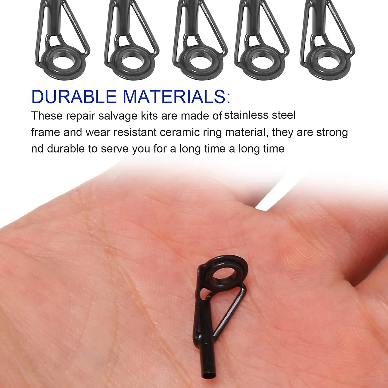 A69P-80 Pieces Fishing Rod Tip - Fishing Rod Tip Replacement 评论和价格