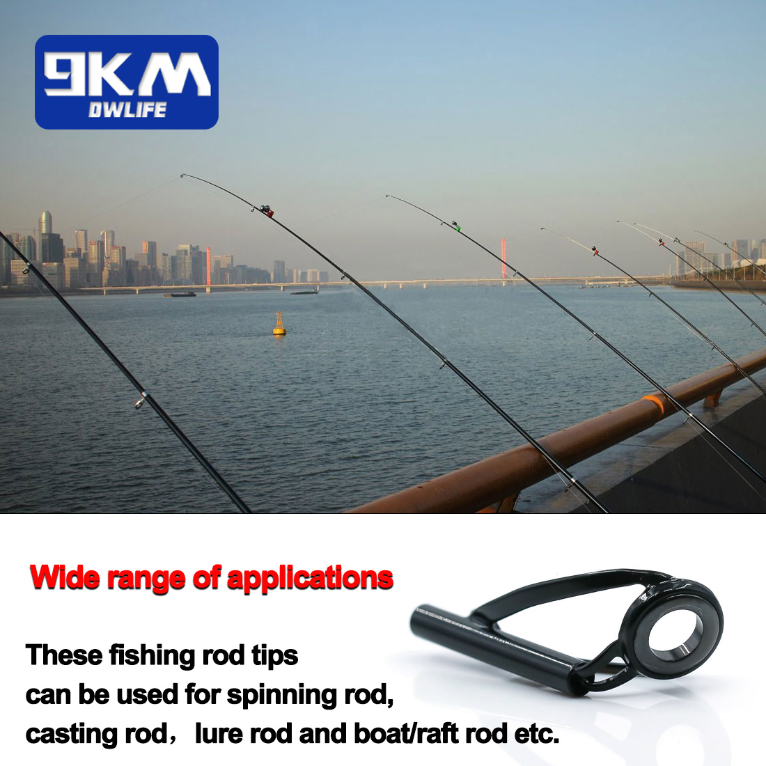 Fishing Rod Guide Tip Repair K - Fishing Rod Guide Replacement 评论和价格
