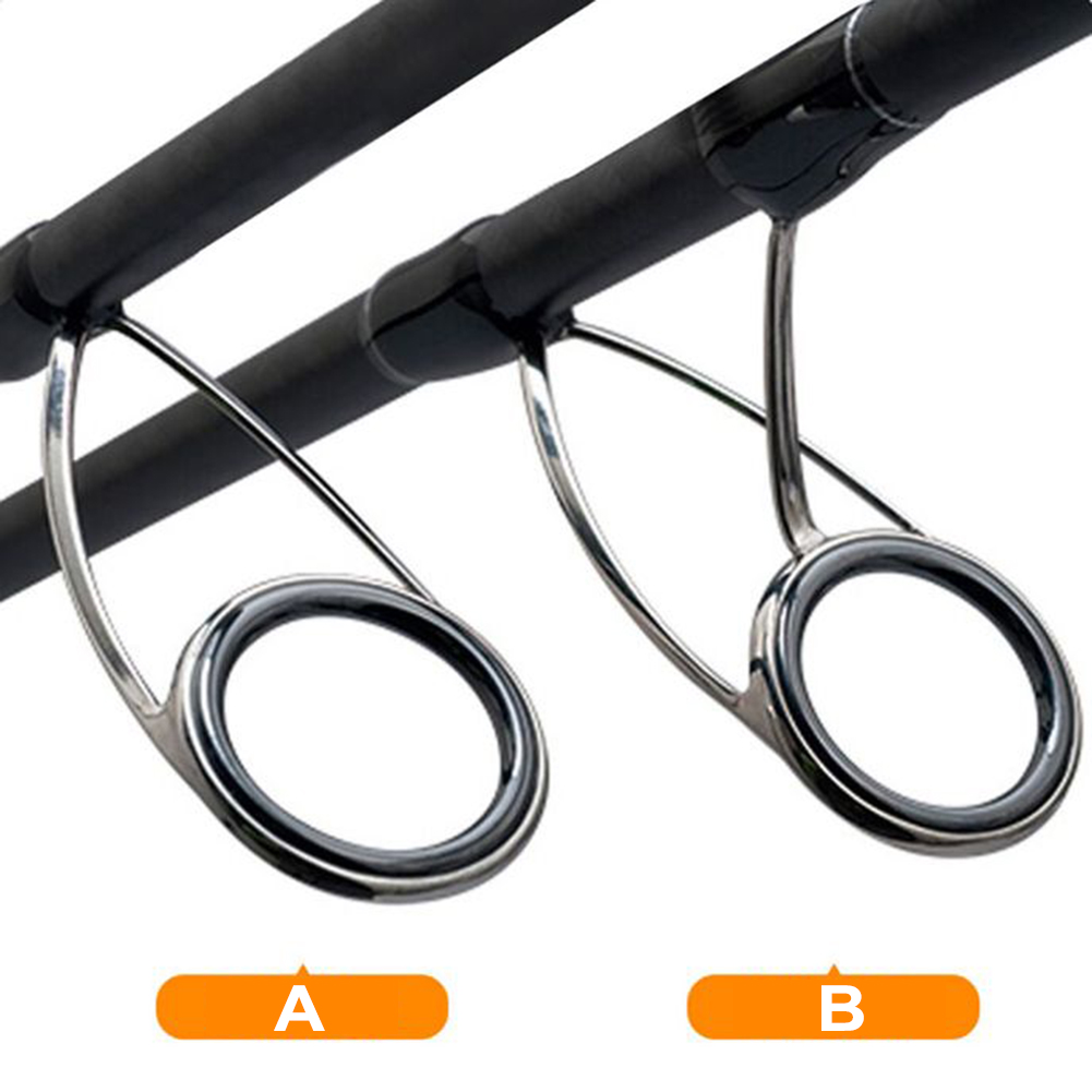 9 Pcs Fishing Rod  Guide Ceram - Fishing Rod Repair Kit 评论和价格