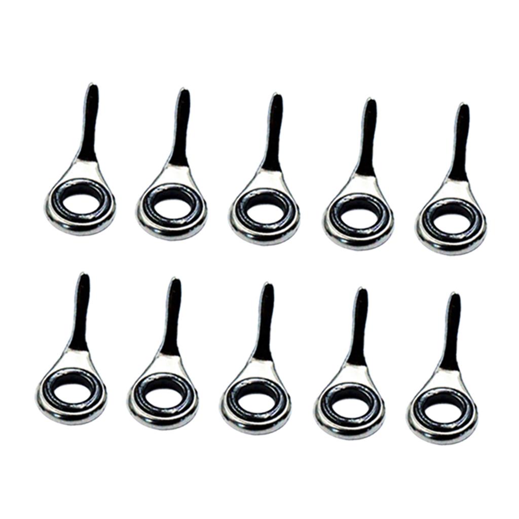 Set of 10 Telescopic Fishing R - Fishing Rod Guide Replacement 评论和价格
