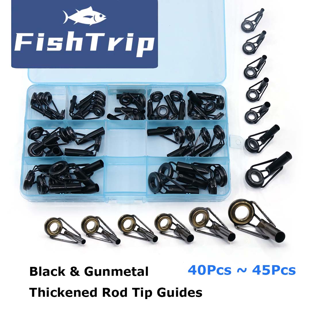 FishTrip Rod Tip Repair Kit 5~ - Fishing Rod Tip Replacement 评论和价格
