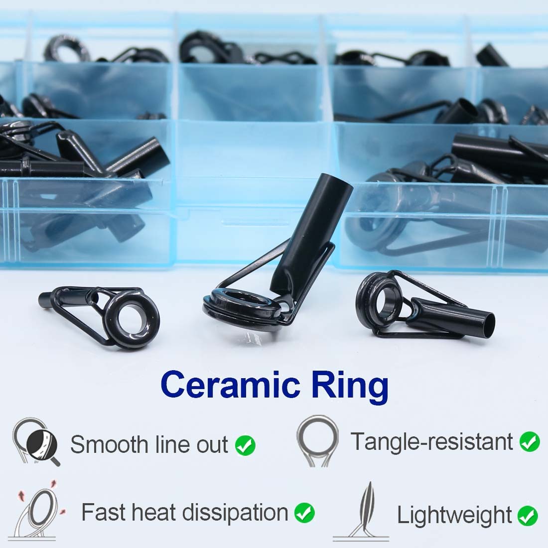 FishTrip Rod Tip Repair Kit 5~ - Fishing Rod Tip Replacement 评论和价格
