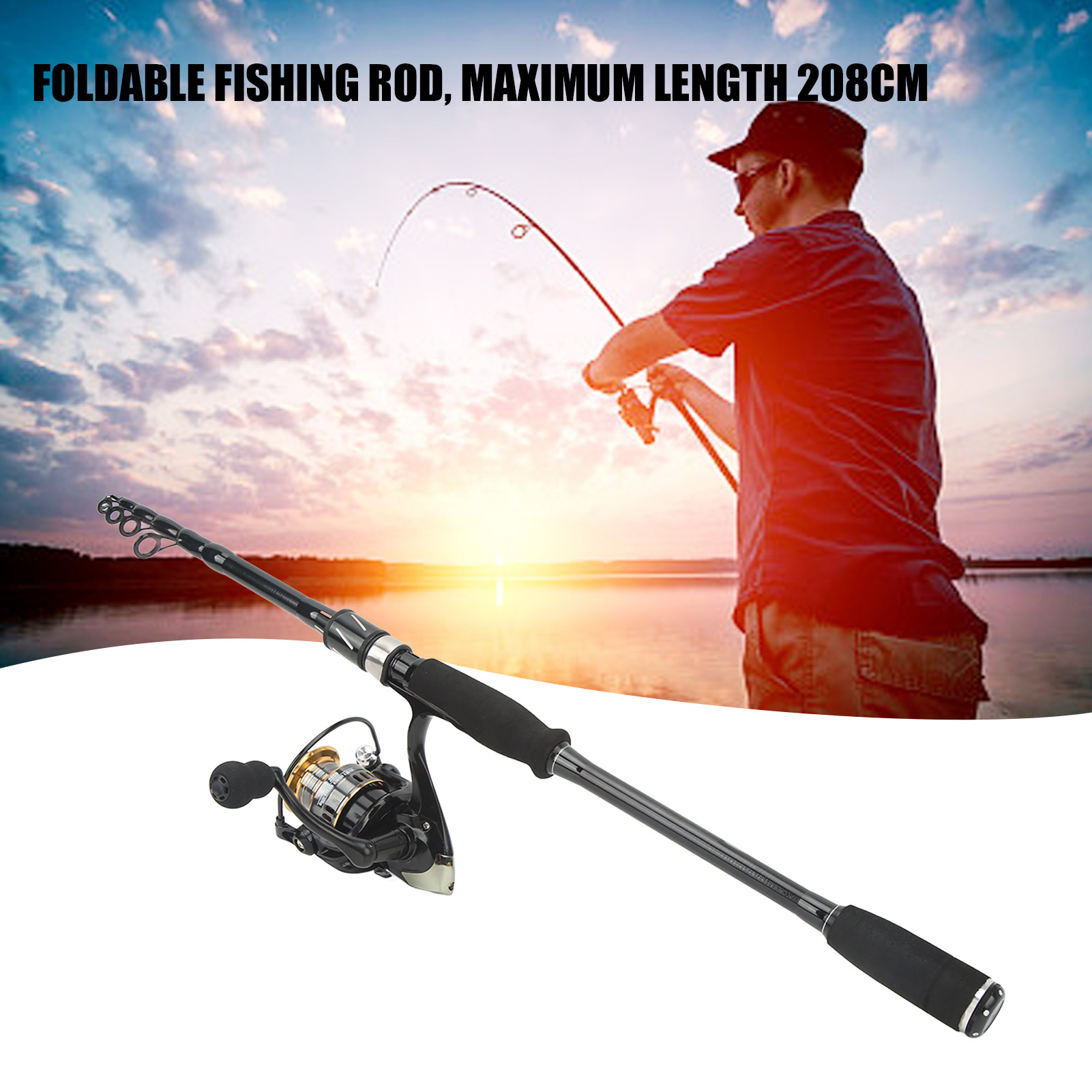 Lure Fishing Rod and Reel Comb - Fishing Rod Carbon Fiber 评论和价格